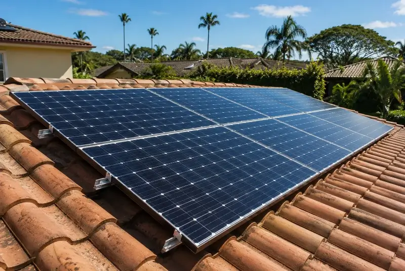 Installation de panneaux solaires à Émeringes